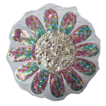 Strygemærke blomst 20x20 cm